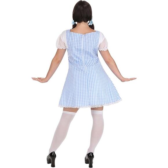 NEW Dreamgirl Blue Gingham Dorothy Wizard of Oz Costume Size XL - Picture 3 of 5